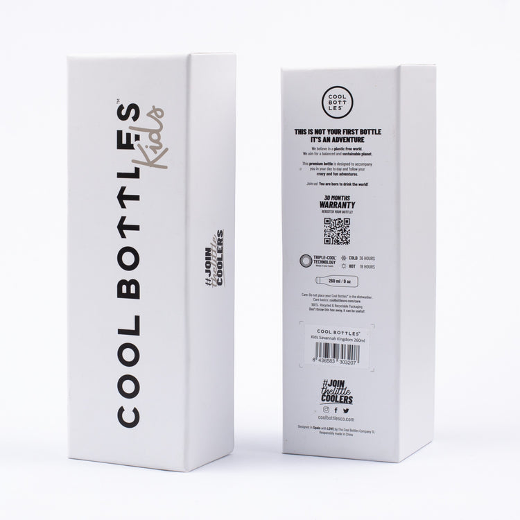 COOL BOTTLES. Ανοξείδωτο παιδικό μπουκάλι Πλανήτης δεινοσαύρων 260ml