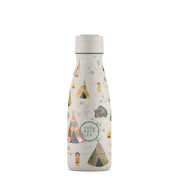 COOL BOTTLES. Kids water bottle Indian Tribe 260ml