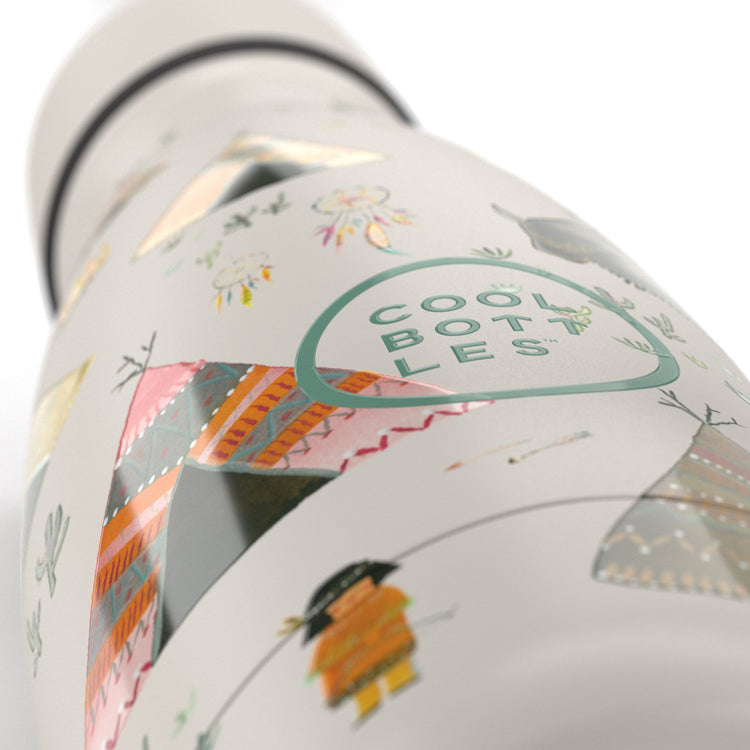 COOL BOTTLES. Kids water bottle Indian Tribe 260ml