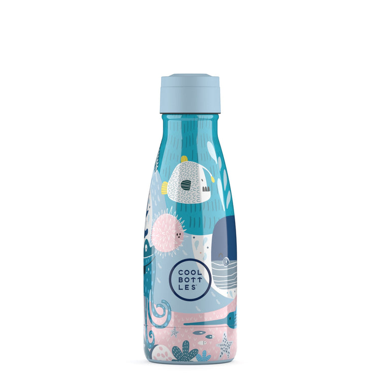 COOL BOTTLES. Ανοξείδωτο παιδικό μπουκάλι Βυθός 260ml