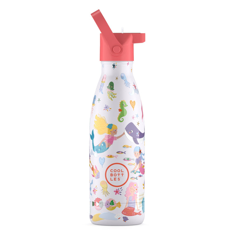 COOL BOTTLES. Kids water bottle Sweet Mermaids 350ml