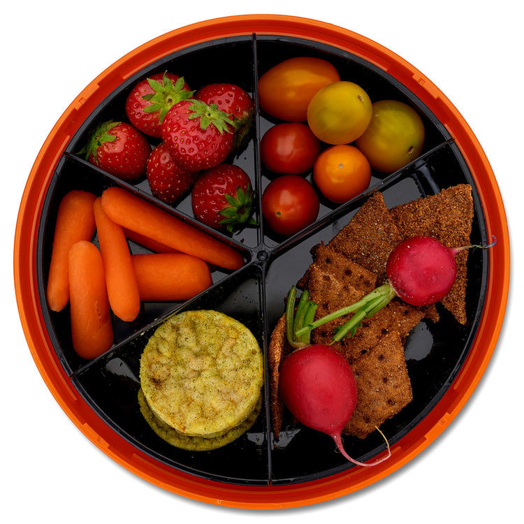 CARL OSCAR. BentoDISC™ Lunch box O18cm Moose - Orange