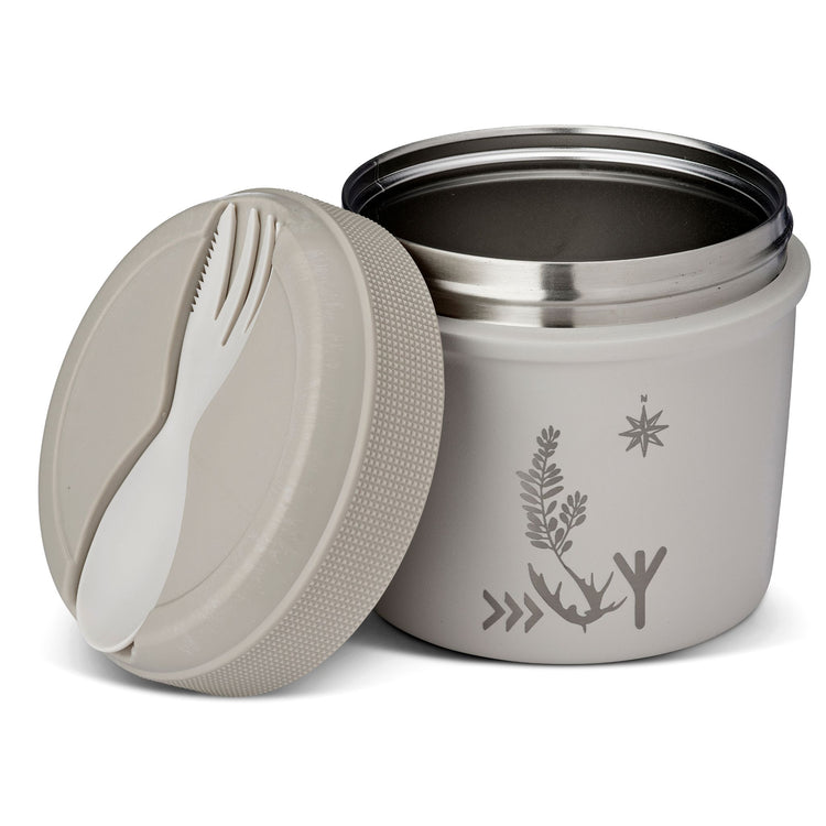 CARL OSCAR. Spirit TEMP LunchJar™ with cutlery 500ml Power - Greige