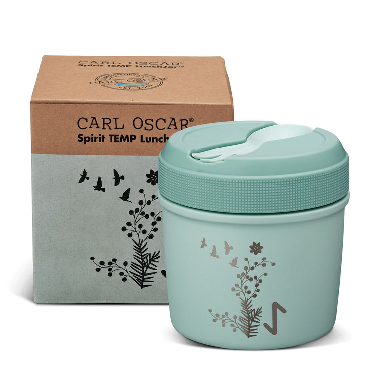 CARL OSCAR. Spirit TEMP LunchJar™ with cutlery 500ml Harmony - Green