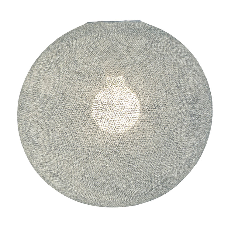 LA CASE DE COUSIN PAUL. Globe lampshade Azur 38
