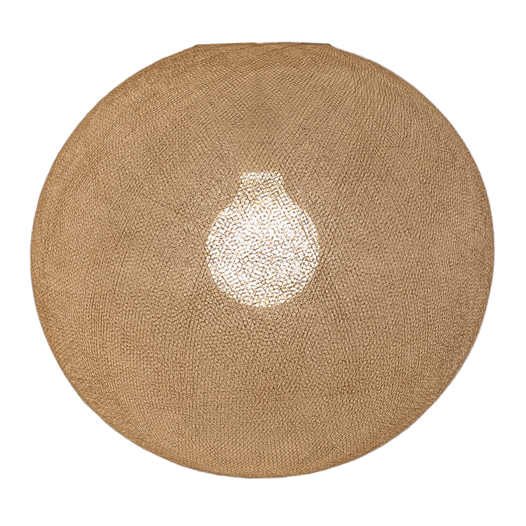 LA CASE DE COUSIN PAUL. Globe lampshade Sable 38