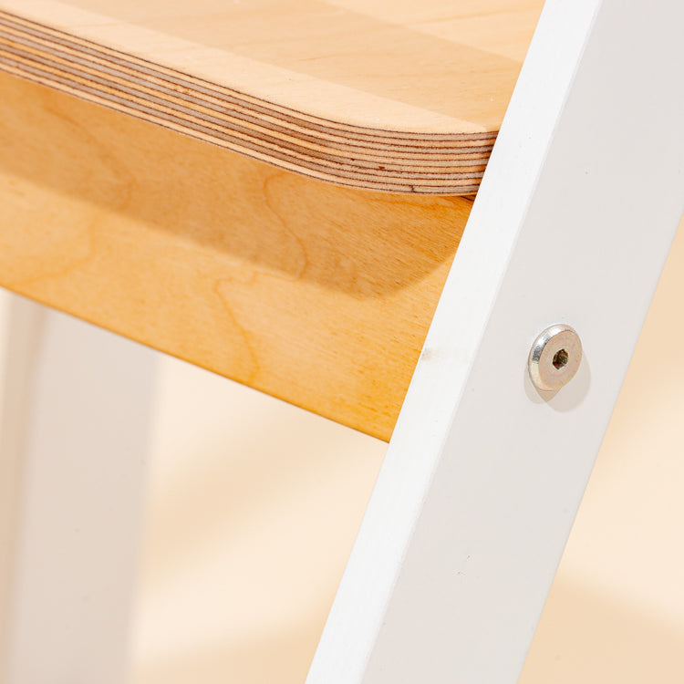 Duck Woodworks. Αναδιπλούμενος πύργος εκμάθησης - λευκό
