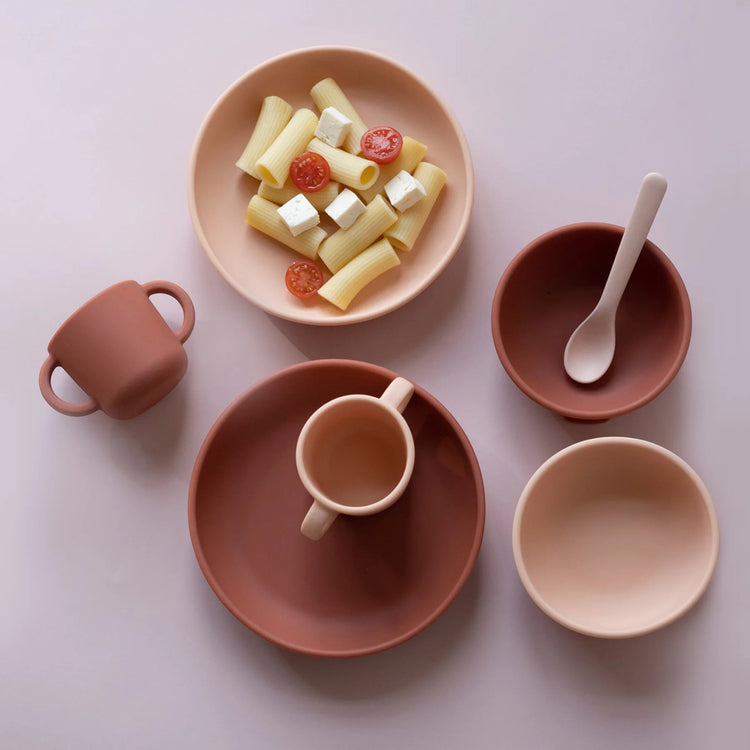 EKOBO. Πιάτο σιλικόνης - Terracotta