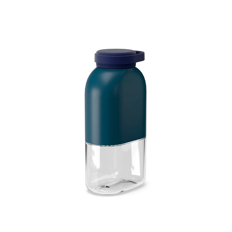 EKOBO. Παγούρι Tritan Slim 350ml - Blue Abyss / Midnight Blue