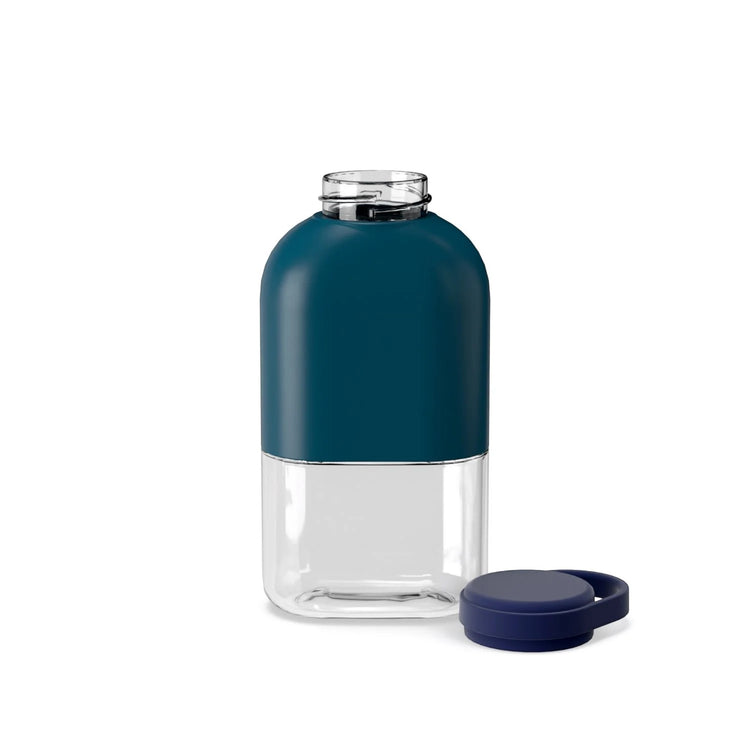 EKOBO. Παγούρι Tritan Slim 350ml - Blue Abyss / Midnight Blue