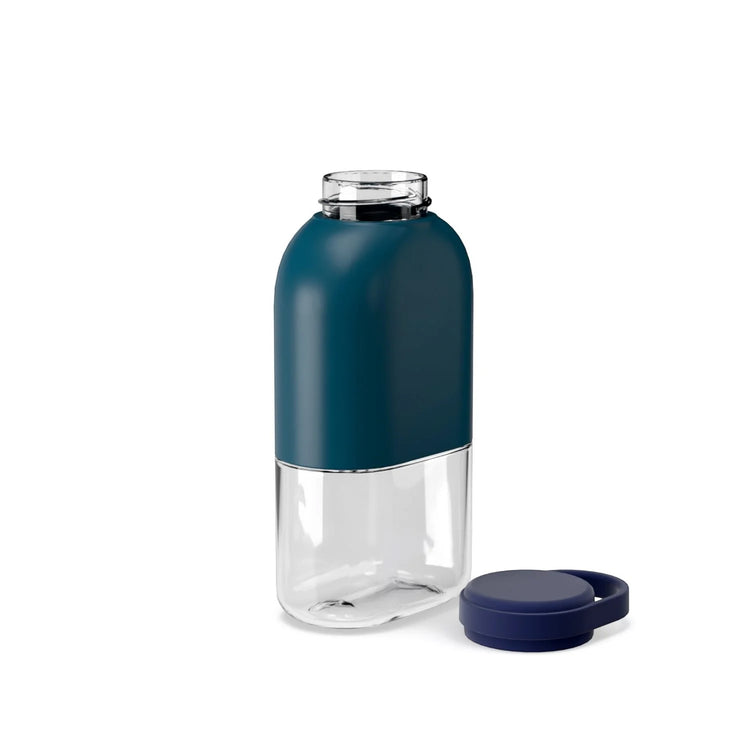 EKOBO. Παγούρι Tritan Slim 350ml - Blue Abyss / Midnight Blue