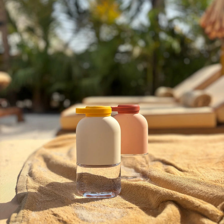 EKOBO. Παγούρι Tritan Slim 350ml - Ivory / Mimosa