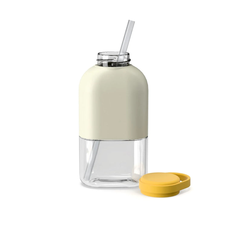 EKOBO. Παγούρι Tritan Slim 350ml - Ivory / Mimosa