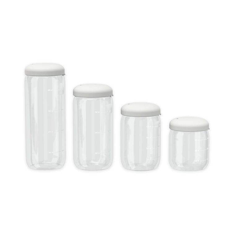 EKOBO. Γυάλινο δοχείο αποθήκευσης 350ml - Cloud