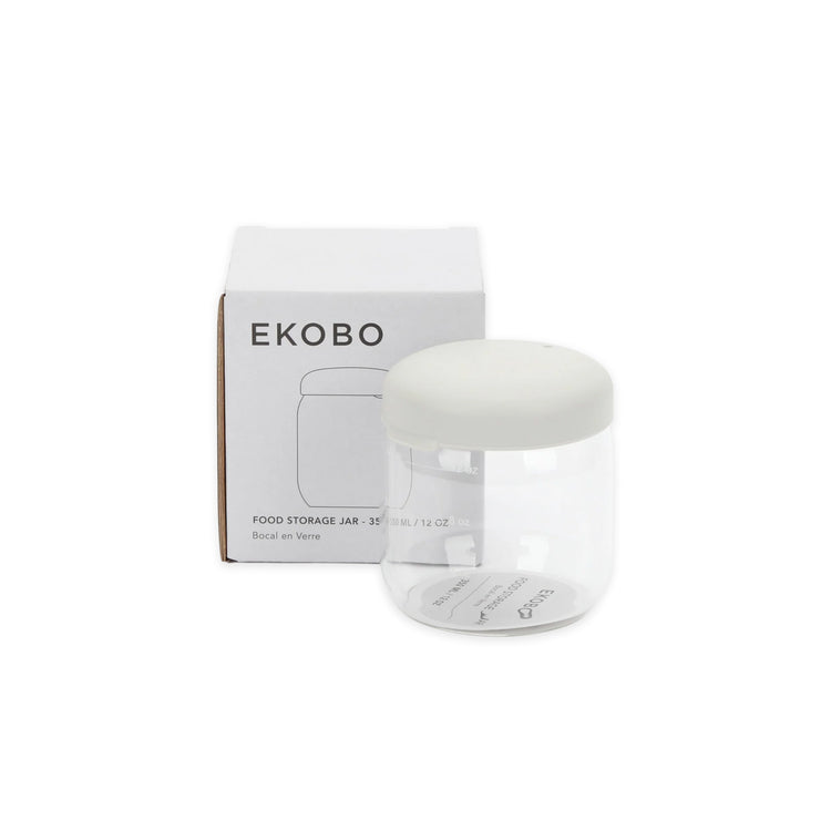 EKOBO. Γυάλινο δοχείο αποθήκευσης 350ml - Cloud