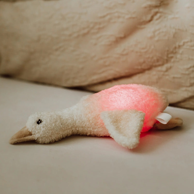 FLOW. Liva (beige) - Plush night light /USB-C charging cable