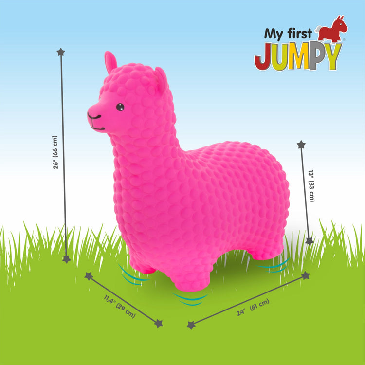 JUMPY Hopper. Alpaca pink