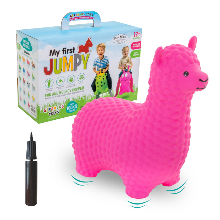 JUMPY Hopper. Alpaca pink