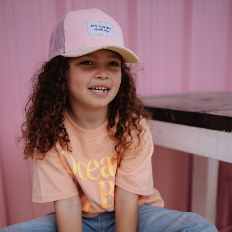 HELLO HOSSY. Mini Powder Pink cap