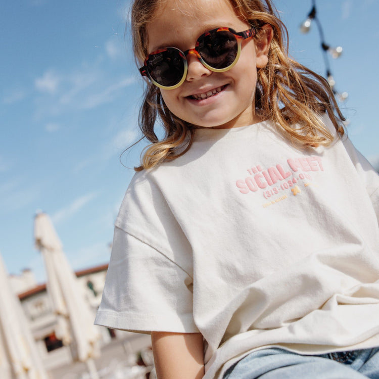 HELLO HOSSY. Sunglasses Megy Craky Yellow 5-8 years