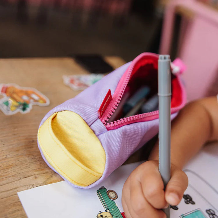 HELLO HOSSY. Mini Mauve Pencil Case