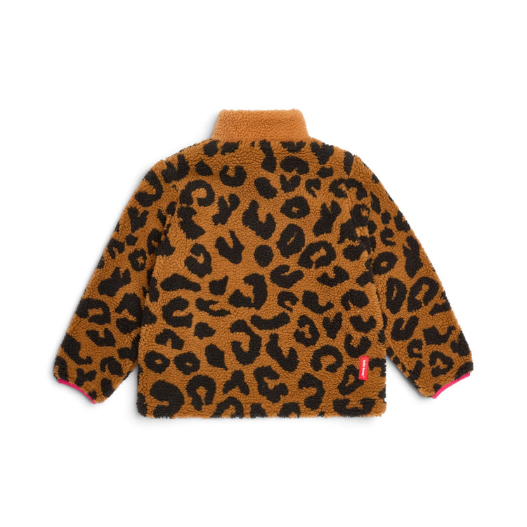 HELLO HOSSY. Παιδικό μπουφάν fleece Leopard