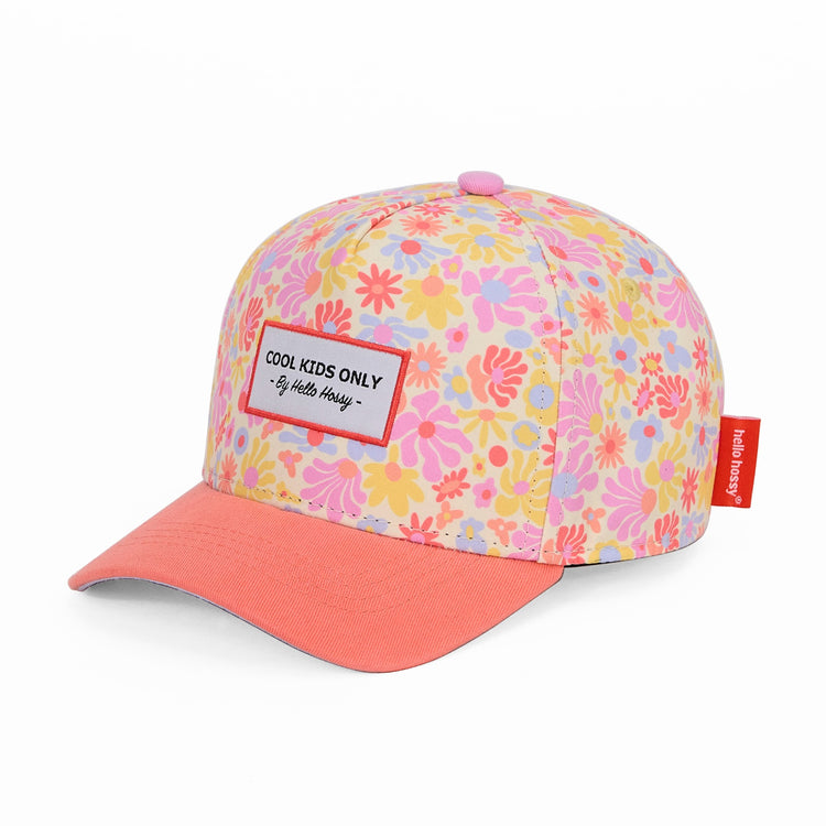 HELLO HOSSY. Retro Flowers cap