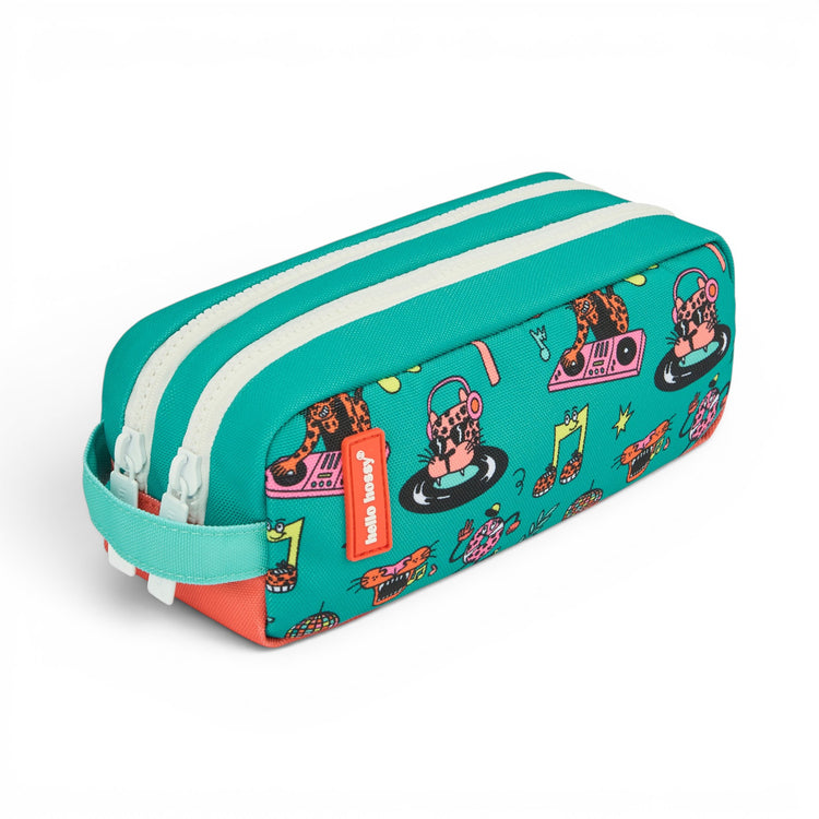 HELLO HOSSY. Disco Roar Pencil Case