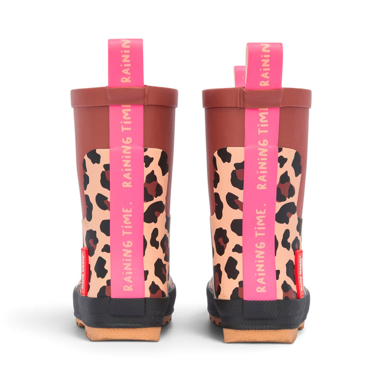 HELLO HOSSY. Γαλότσες παιδικές Leopard