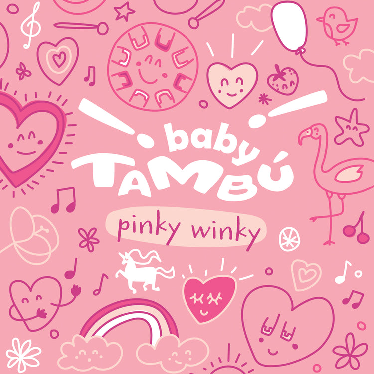 Juegaconmigo. Μεταλλόφωνο Baby Tambu με 8 νότες (Ροζ)
