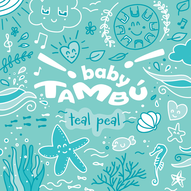 Juegaconmigo. Μεταλλόφωνο Baby Tambu με 8 νότες (Τιρκουάζ)