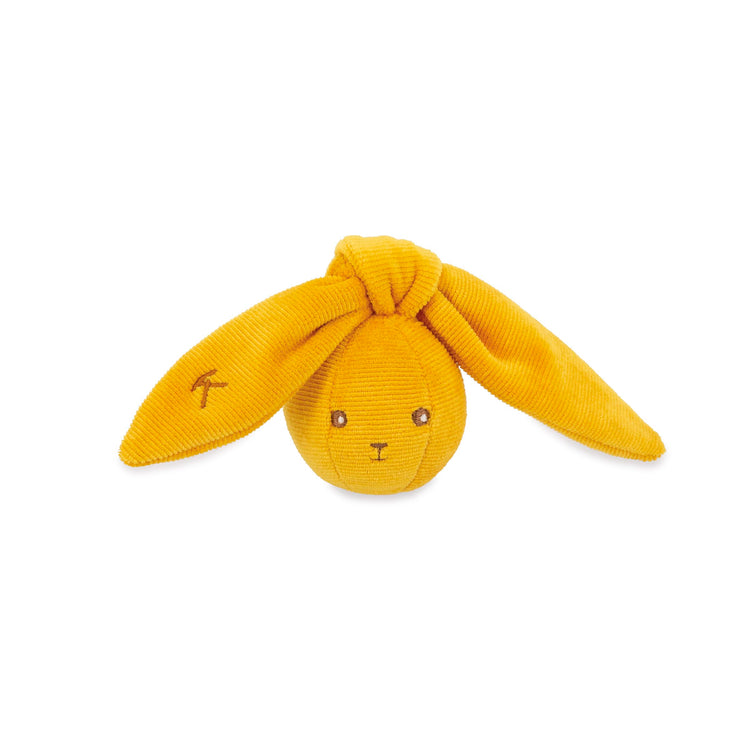 LAPINOO. Rabbit rattle ball - Ochre