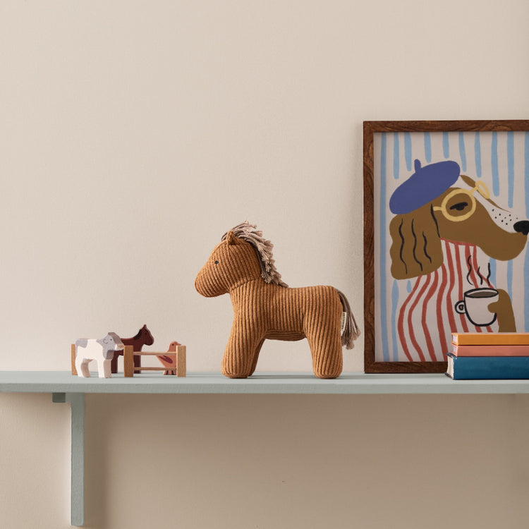 KIDS CONCEPT. Υφασμάτινο παιχνίδι αλογάκι Vera AIDEN