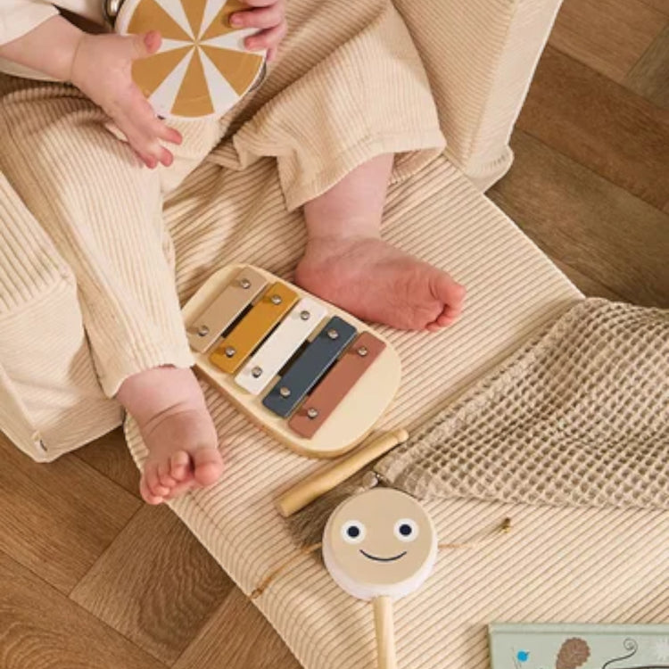 KIDS CONCEPT. Παιδικό σετ μουσικών οργάνων KID'S MUSIC (καφέ)