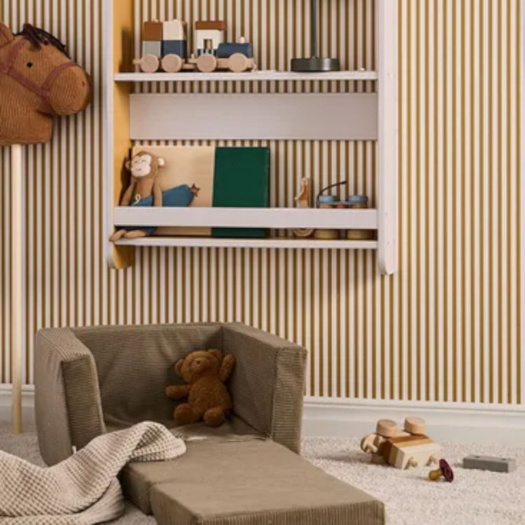 KIDS CONCEPT. Πτυσσόμενη παιδική πολυθρόνα KID'S BASE (πράσινο)