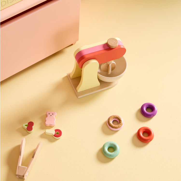 KIDS CONCEPT. Ξύλινο μίξερ KID'S HUB (κίτρινο)