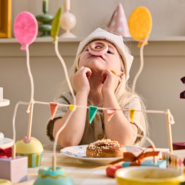 KIDS CONCEPT. Ξύλινο σετ διακόσμησης γενεθλίων KID'S HUB