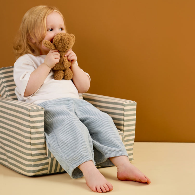 KIDS CONCEPT. Armchair foldable stripe KID'S BASE