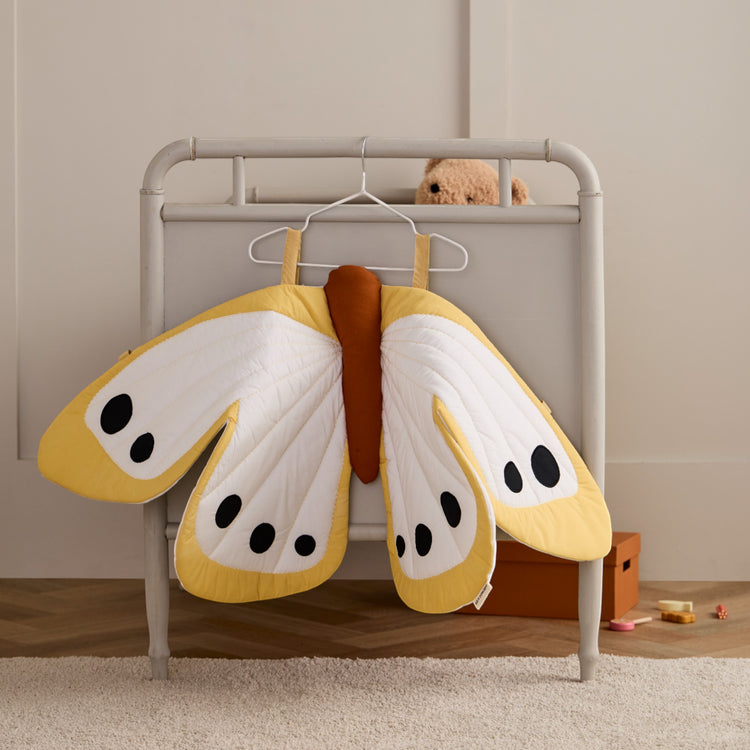 KIDS CONCEPT. Butterfly maxi yellow DRESS-UP