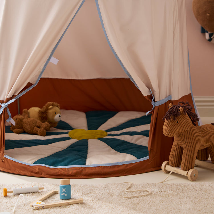 KIDS CONCEPT. Play tent circus blue