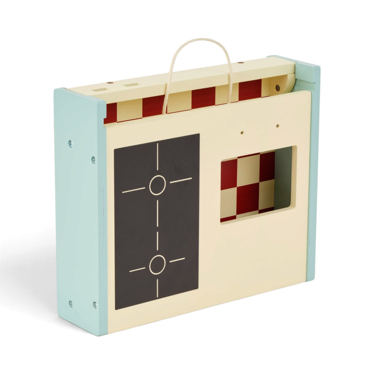 KIDS CONCEPT. Ξύλινο φορητό κουζινάκι παιχνιδιού (πράσινο)