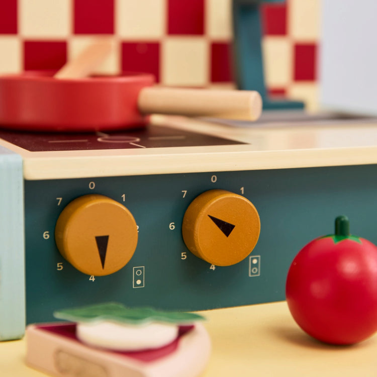 KIDS CONCEPT. Ξύλινο φορητό κουζινάκι παιχνιδιού (πράσινο)