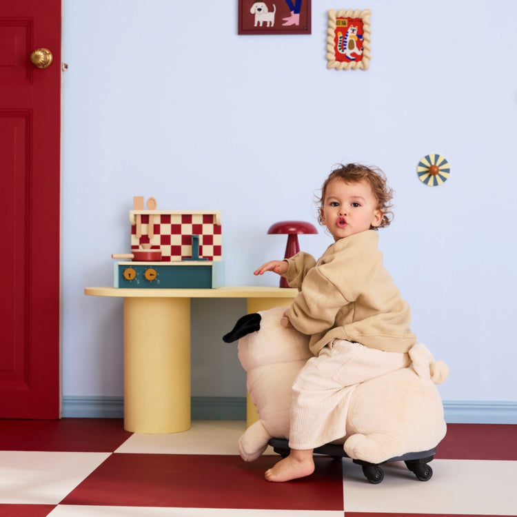 KIDS CONCEPT. Ride Along Peg the Pug Dog