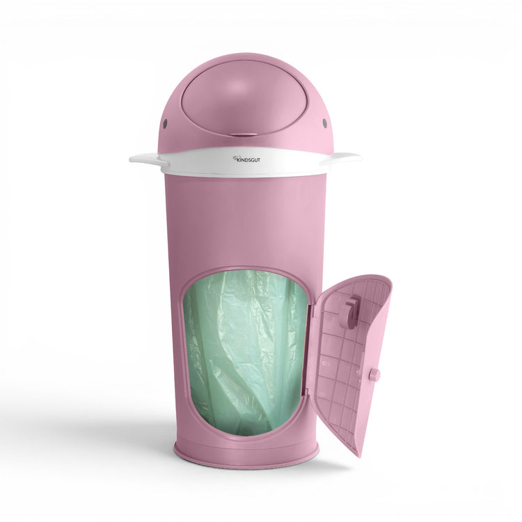KINDSGUT. Diaper Bin Whale Pink