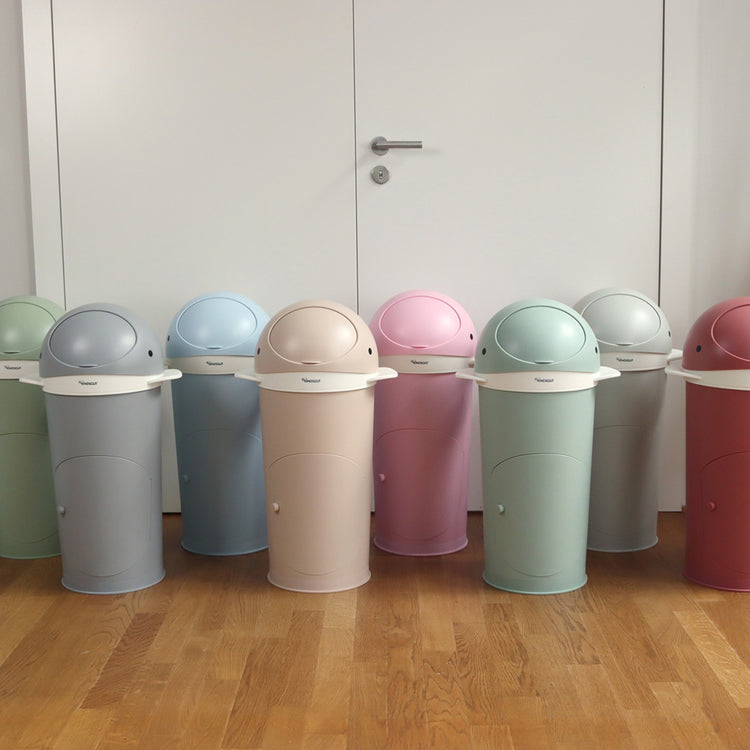 KINDSGUT. Diaper Bin Whale Pink