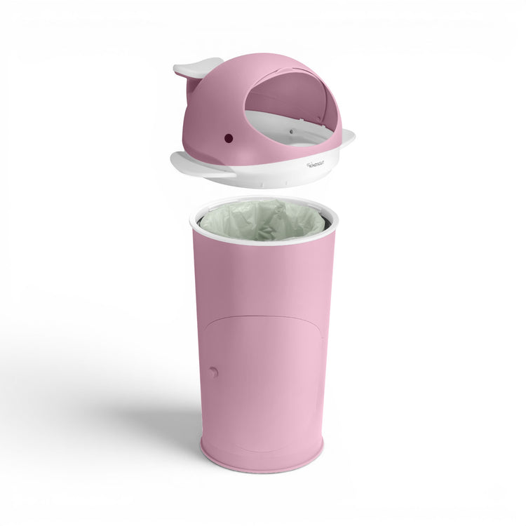 KINDSGUT. Diaper Bin Whale Pink