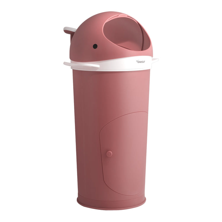 KINDSGUT. Diaper Bin Whale Dusty Pink