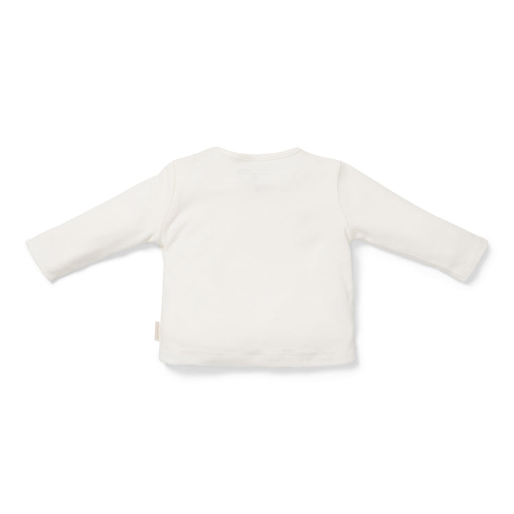 LITTLE DUTCH. T-shirt long sleeves Baby Bunny White