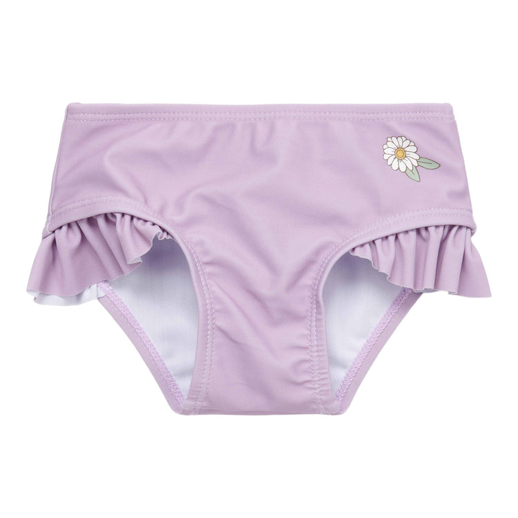 LITTLE DUTCH. Swim pant ruffles Mauve