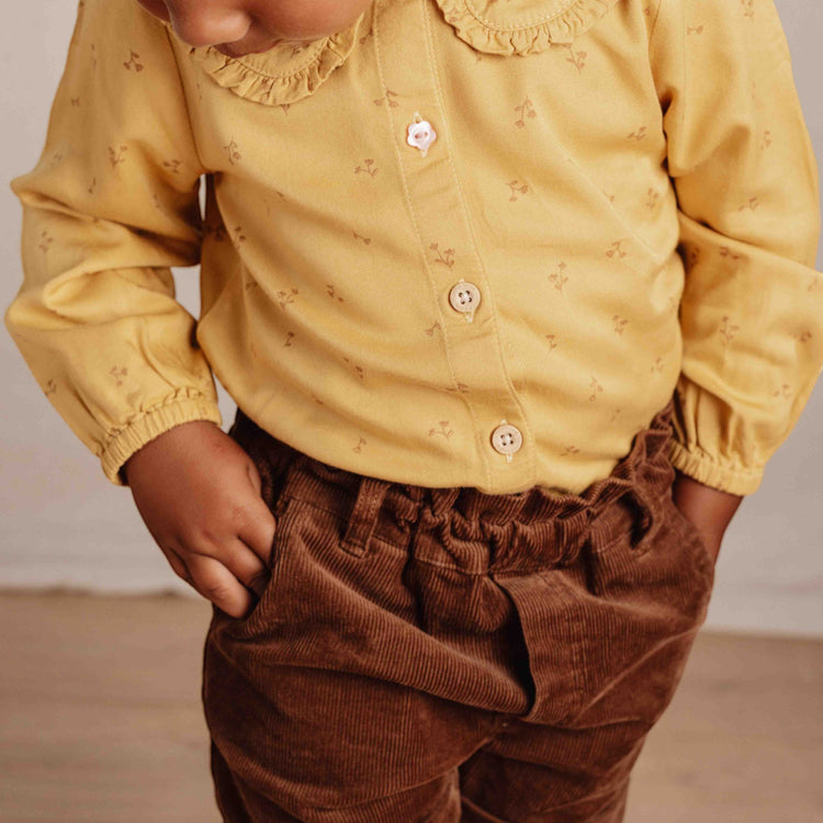 LITTLE DUTCH. Shorts Walnut Brown